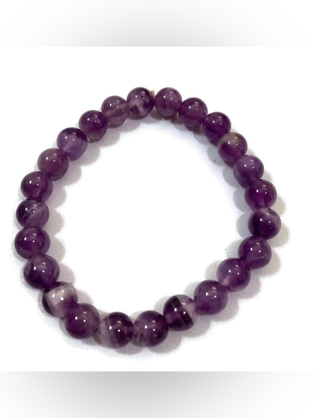 Amethyst Stone bead bracelet